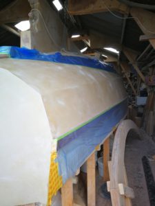 hull prep continues under coat prep 1