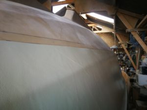 hull prep continues under coat primer 2