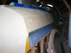hull prep continues undercoat prep 2