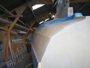 hull prep continues undercoat prep 3