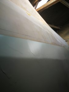 hull prep continues undercoat primer 1